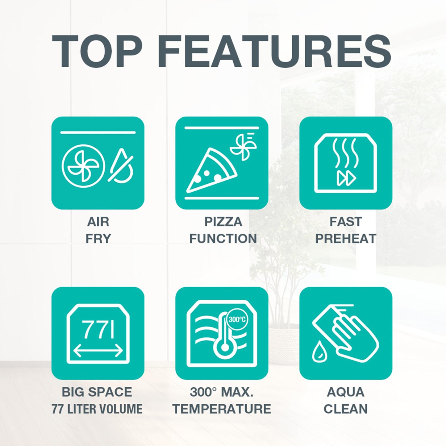 Gorenje Built-in Oven Set Hot Air Inox Set 4 with Ceramic Hob / 77 Liter / ExtraSteam