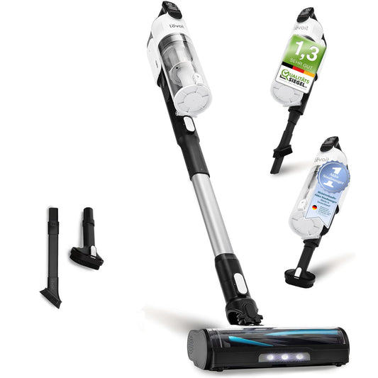 Levoit - Cordless Vacuum Cleaner - Runtime for 75㎡ - Cordless Vacuum - 4-in-1 Vacuum Cleaner - 99.9 Percent Filtration Performance