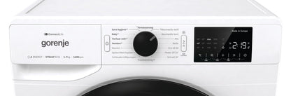 Gorenje WPNEI74A1TS Waschmaschine mit Dampffunktion/ConnectLife / 7Kg / 1400 U/min / 15 Programme/Totaler AquaStop