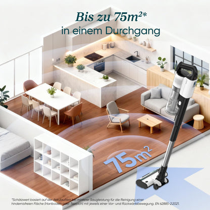 Levoit - Cordless Vacuum Cleaner - Runtime for 75㎡ - Cordless Vacuum - 4-in-1 Vacuum Cleaner - 99.9 Percent Filtration Performance