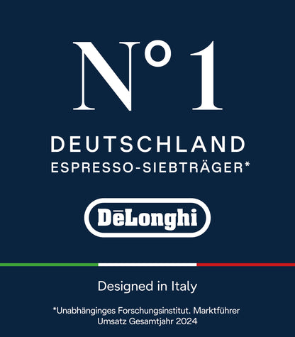 De'Longhi Siebträgermaschine La Specialista Arte EC9155.MB, Espressomaschine mit Mahlwerk, 8 Mahlgradeinstellungen, 15 Bar, 3 Temperaturen