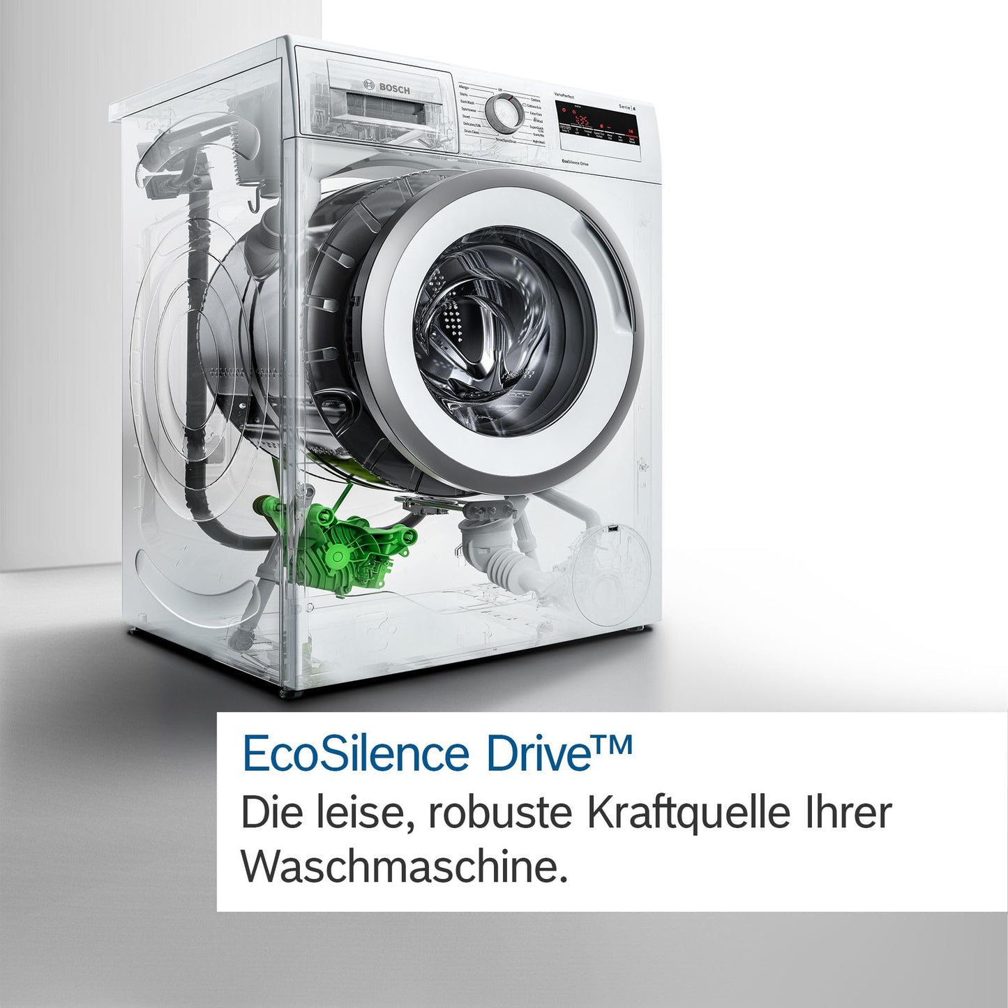 Bosch WUU28T42 Serie 6 Waschmaschine 9 kg, unterbaufähig, 1400 U/Min, maximale Energie- und Wasserersparnis, SpeedPerfect