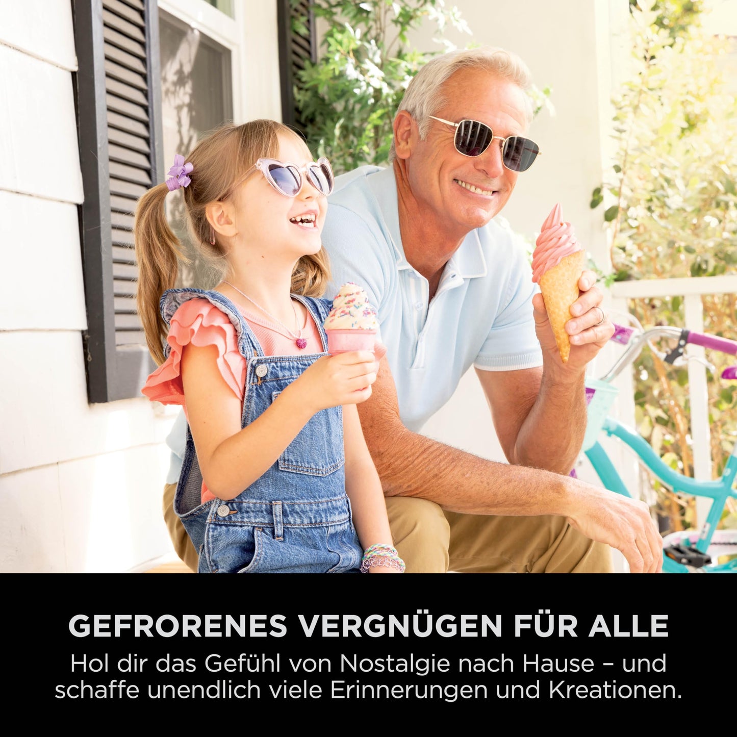 Ninja CREAMi Scoop & Swirl Eismaschine mit 2 Behältern, 13 Funktionen, für Eiscreme, Softeis, Gelato, Sorbet